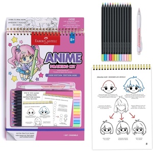 image:imageFaberCastell Anime Drawing Kit Shonen Edition with StepbyStep BookChibi Edition