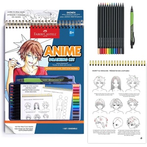 image:imageFaberCastell Anime Drawing Kit Shonen Edition with StepbyStep BookShonen Edition