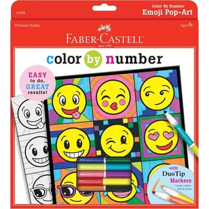 image:imageFaberCastell Color by Number Foil Fun  TRex  1 Dinosaur Color by Number BoardEmoji
