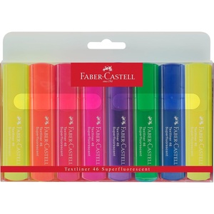 image:imageFaberCastell Fluorescent Highlighters 8 Neon Colors1 Count Pack of 8