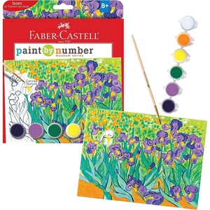 image:imageFaberCastell Paint by Number Museum Series  Vincent Van Gogh The Starry Night  Paint by Numbers for Adult Beginners amp Young Artists Packaging May VaryIrises