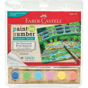 image:imageFaberCastell Paint by Number Museum Series  Vincent Van Gogh The Starry Night  Paint by Numbers for Adult Beginners amp Young Artists Packaging May VaryThe Japanese Footbridge