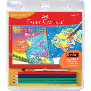 image:imageFaberCastell Watercolor Paint Set  12 Washable Watercolor Paints amp Paintbrush  Kids Art Supplies for Painting Mixing Colors School Projects amp Creative Expression Ages 3Watercolor Pencil Resist Kit