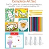 image:imageFaberCastell Do Art Coloring with Clay  Clay Kit with 12 Colors amp Tools  Press Blend amp Build  Crafts for Kids Sensory Activities  Beginner 3D Art Kit Ages 5Coloring with Clay Jungle Animals