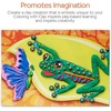 image:imageFaberCastell Do Art Coloring with Clay  Clay Kit with 12 Colors amp Tools  Press Blend amp Build  Crafts for Kids Sensory Activities  Beginner 3D Art Kit Ages 5Coloring with Clay Jungle Animals