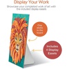 image:imageFaberCastell Do Art Coloring with Clay  Clay Kit with 12 Colors amp Tools  Press Blend amp Build  Crafts for Kids Sensory Activities  Beginner 3D Art Kit Ages 5Coloring with Clay Jungle Animals