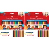 image:imageFaberCastell Do Art Coloring with Clay  Clay Kit with 12 Colors amp Tools  Press Blend amp Build  Crafts for Kids Sensory Activities  Beginner 3D Art Kit Ages 5World Colors Modeling Clay